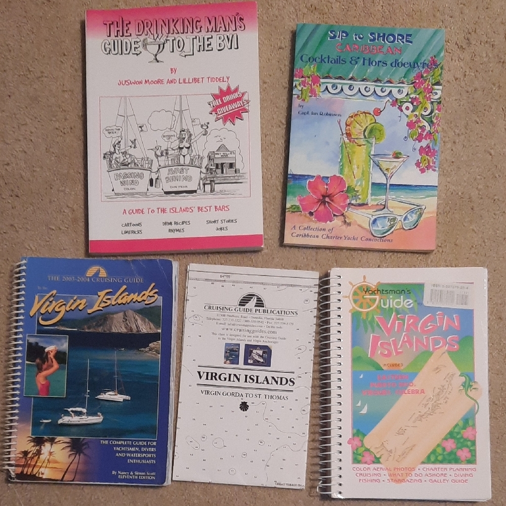 Caribbean Travel Guide Book Set